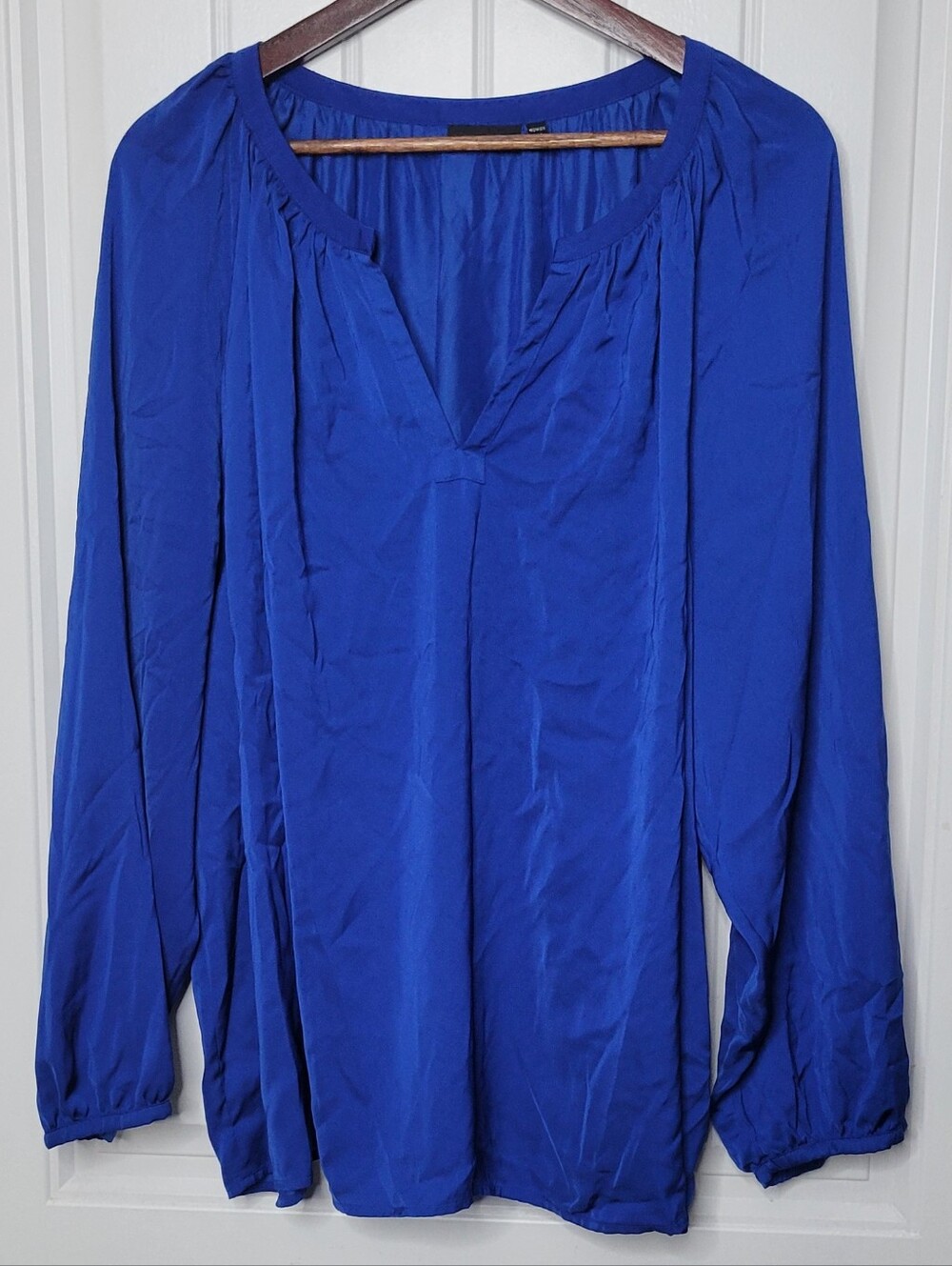 Apt. 9 Cobalt Blue V-Neck Long Sleeve Tunic